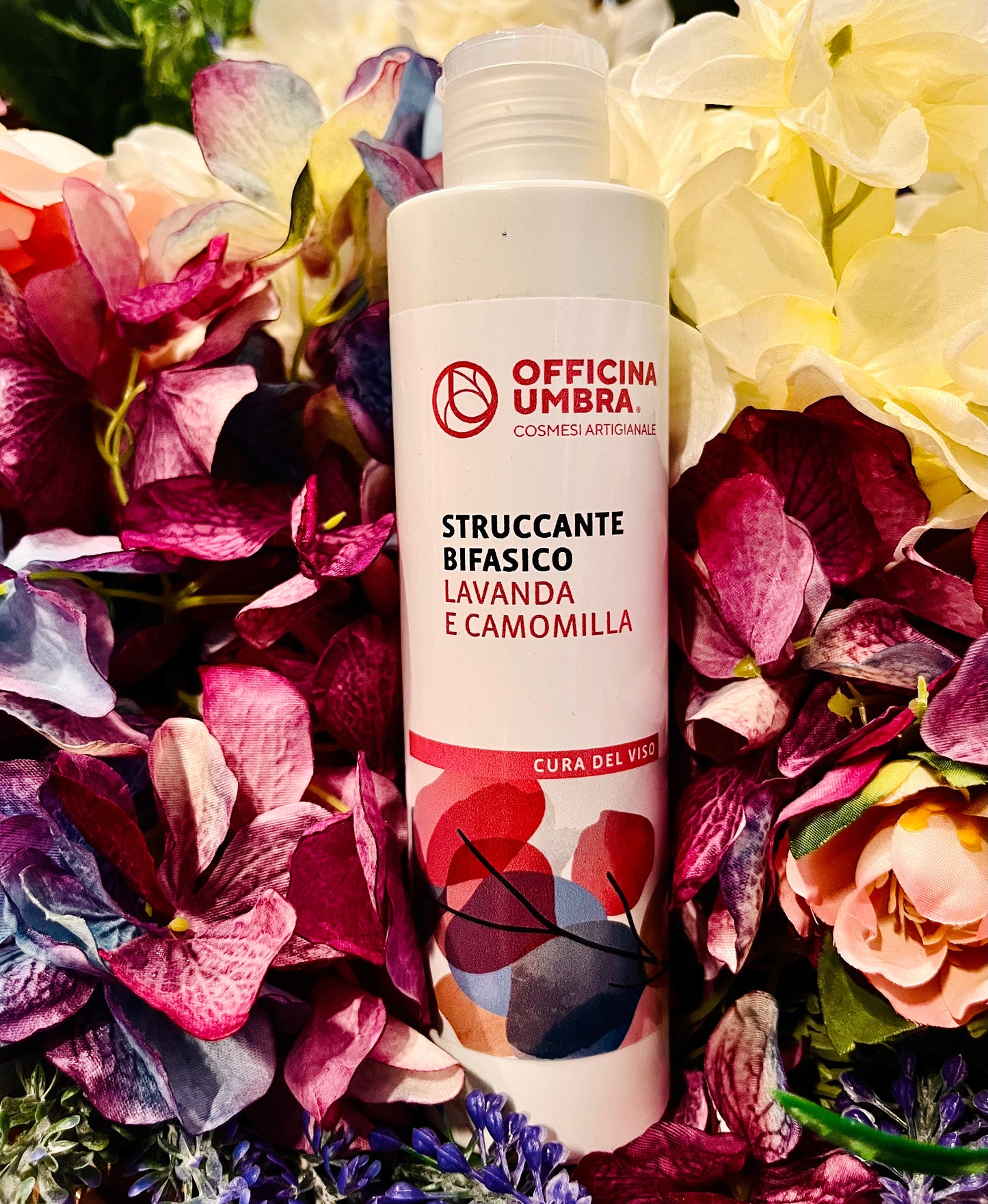 Officina Umbra-Struccante bifasico lavanda e camomilla