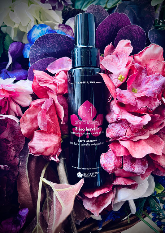 Biofficina toscana-Siero leave-in -Glycolic shine