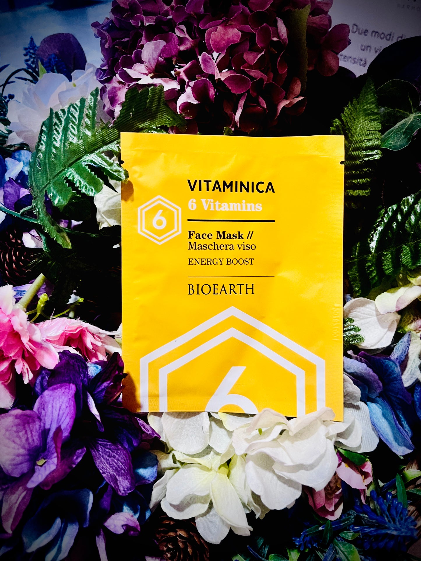 Bioearth-6 Vitamins Maschera viso