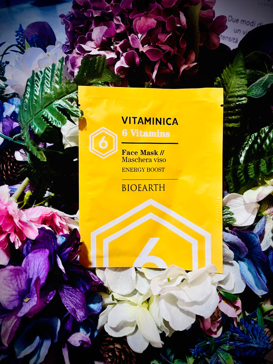 Bioearth-6 Vitamins Maschera viso