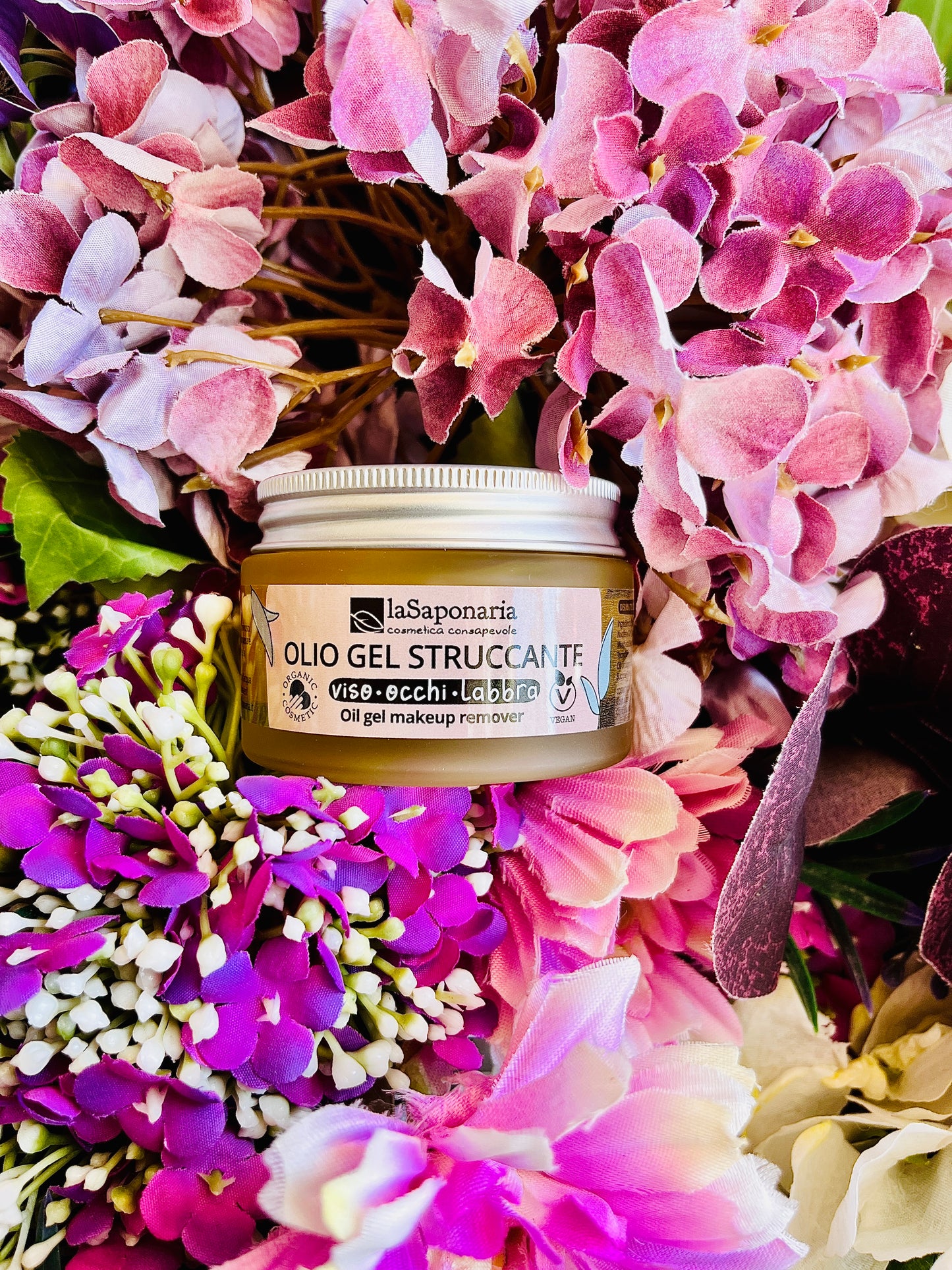 La Saponaria-Olio gel viso struccante