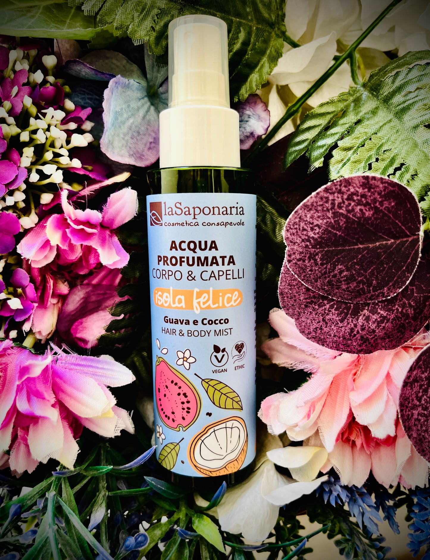 La saponaria-Isola Felice - Acqua profumata corpo e capelli