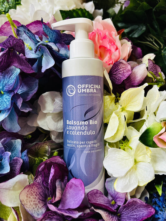 Officina umbra-Balsamo lavanda e calendula per capelli secchi e fragili