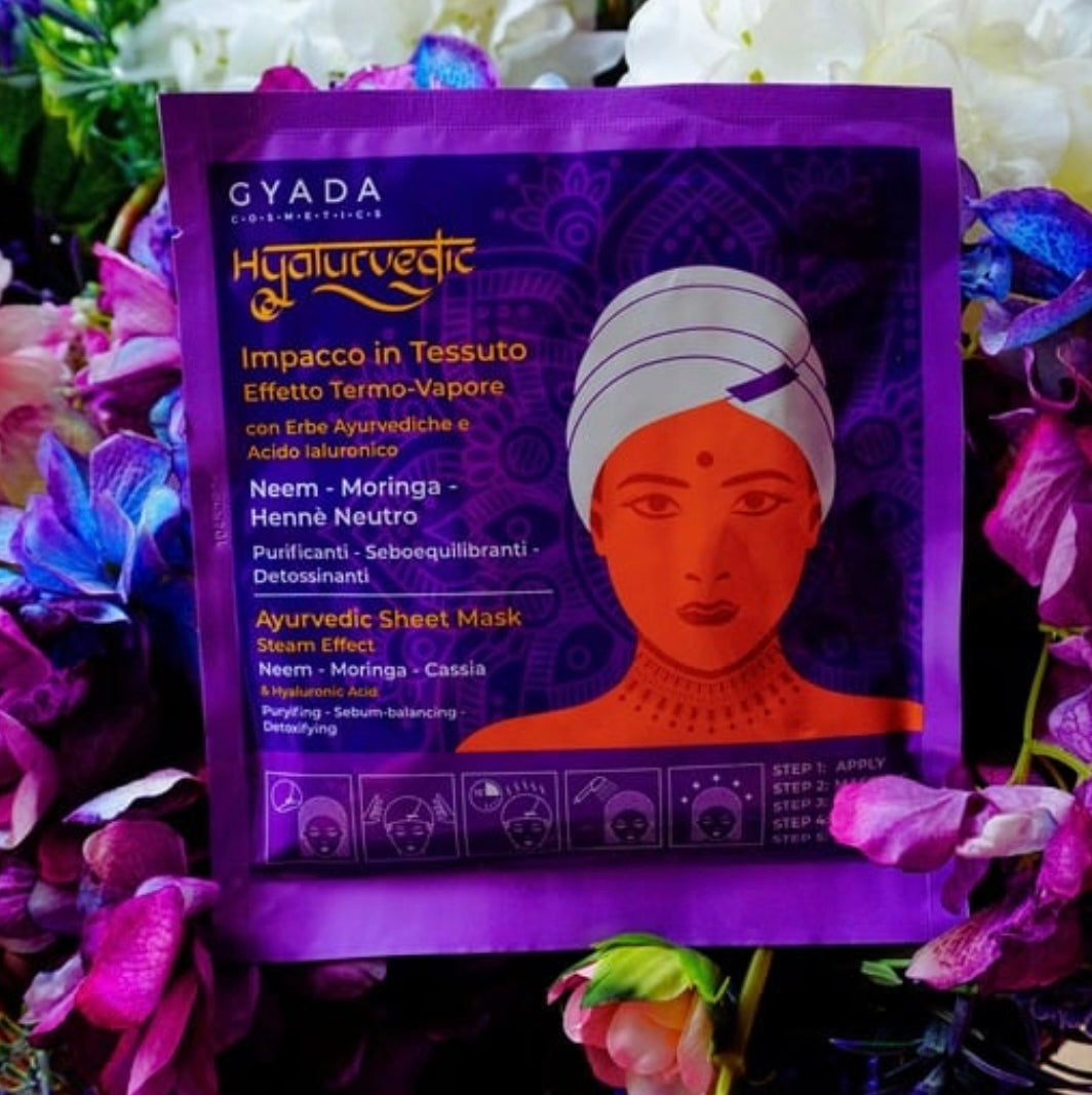 Gyada Cosmetics- Hyalurvedic - Impacco Ayurvedico Purificante in cuffia Purificante
