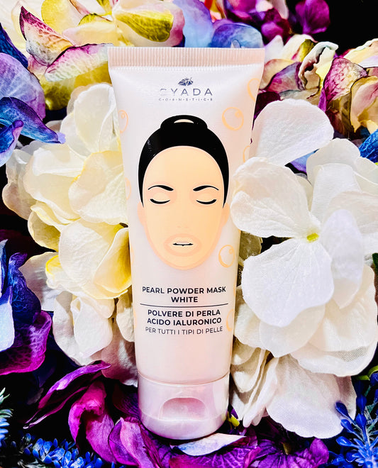Gyada Cosmetics-Maschera Viso con Polvere di Perla – White