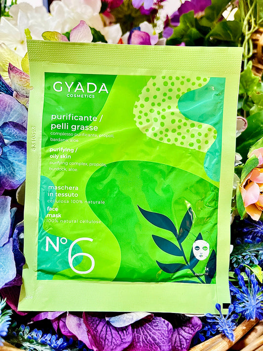 Gyada Cosmetics-Maschera in Tessuto n.6 - Purificante