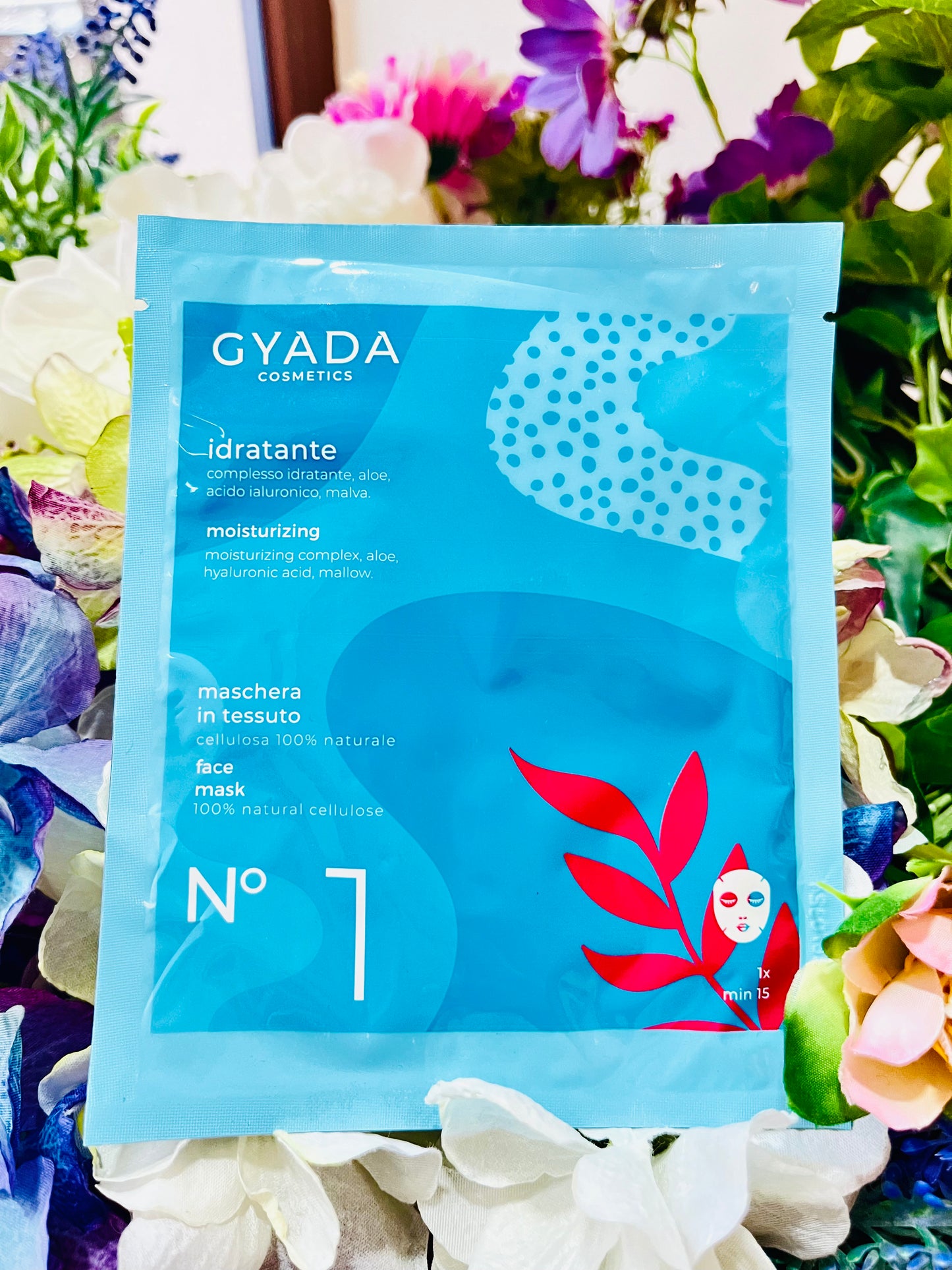 Gyada Cosmetics-Maschera in Tessuto n.1 - Idratante