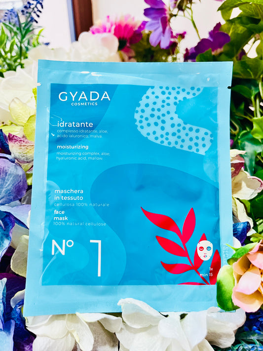 Gyada Cosmetics-Maschera in Tessuto n.1 - Idratante