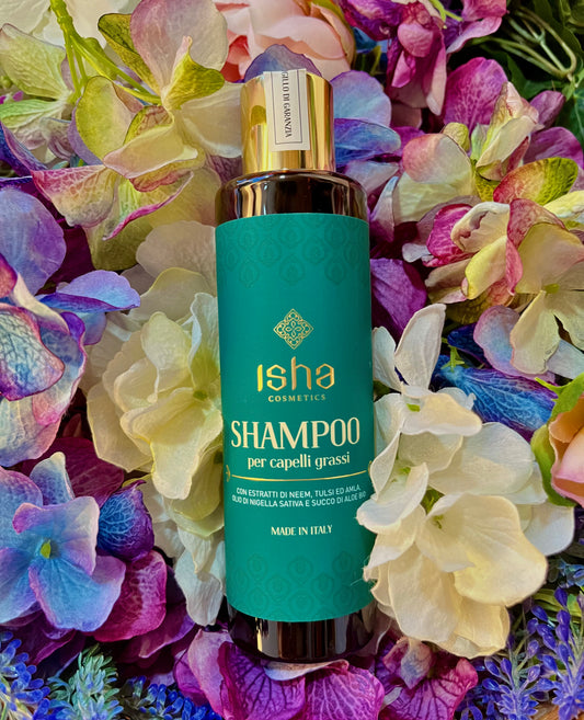 Isha Cosmetics-Shampoo per capelli grassi