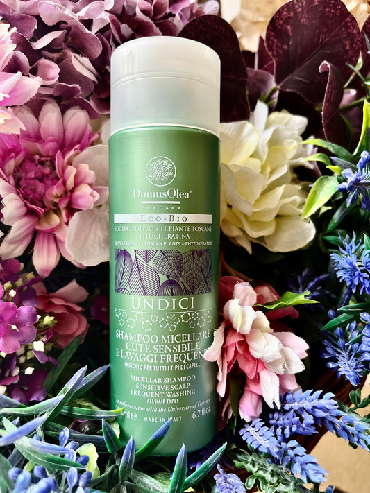 Domus Olea Toscana-Shampoo micellare cute sensibile e lavaggi frequenti - Undici