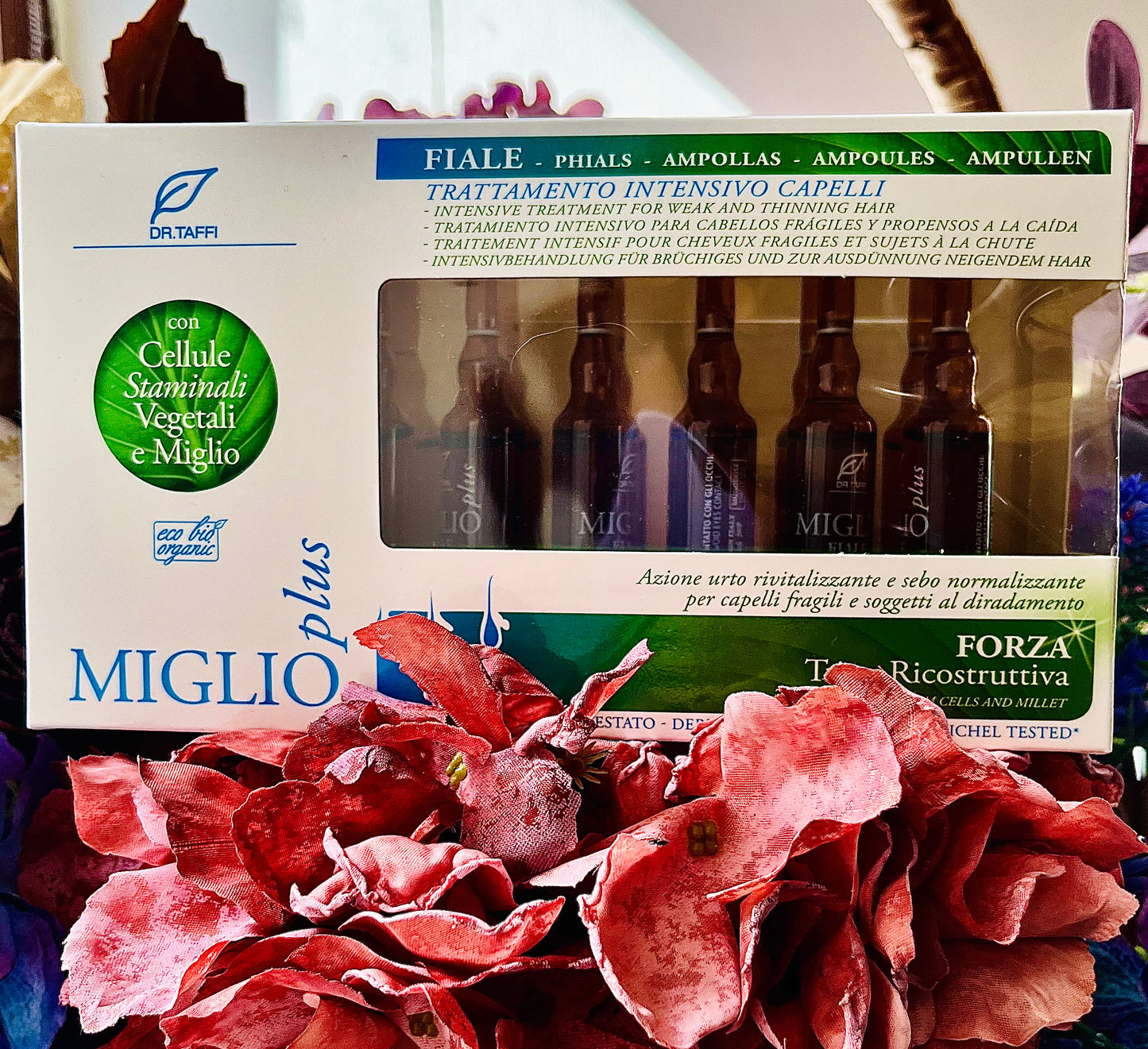 Dr Taffi-Fiale miglio Plus- 12 fiale per capelli