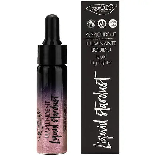 Puro Bio-Resplendent Liquid Stardust-Rosa freddo