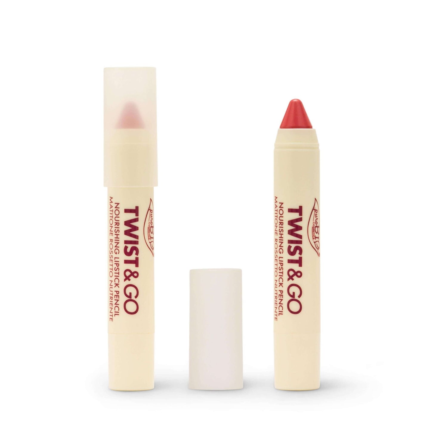 Puro Bio-PUROBIO Twist & Go - Matitone Rossetto Nutriente 501 Universal Pink