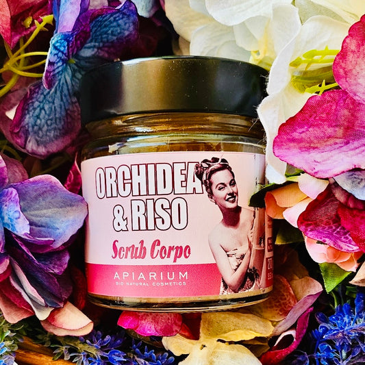 Apiarium-Scrub Corpo Bio Riso e Orchidea