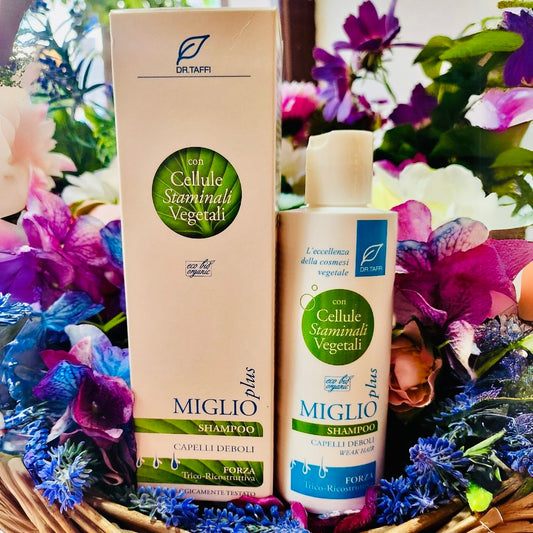 Dr Taffi- Shampoo Cellule Staminali Bio - Miglio Plus