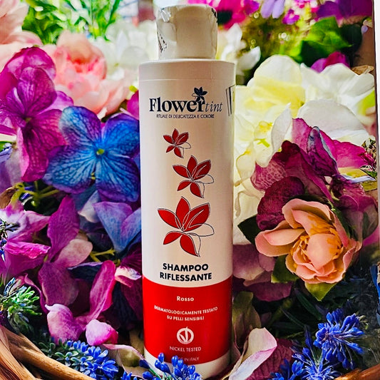 Flowertint-Shampoo riflessante rosso