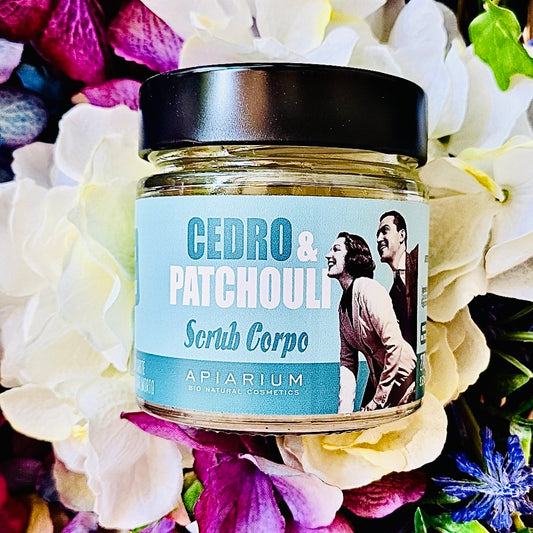 Apiarium- scrub corpo cedro e patchouli