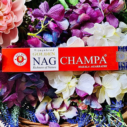 Incenso Golden Nag Champa-Made in India