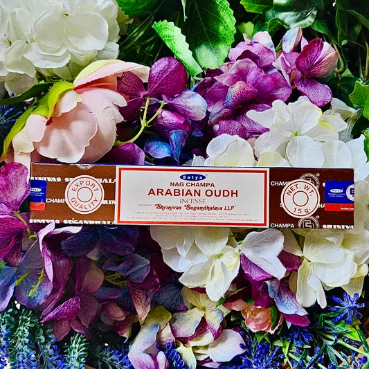 Oud Arabo Bastoncini incenso Satya Nag Champa Arabian Oudh