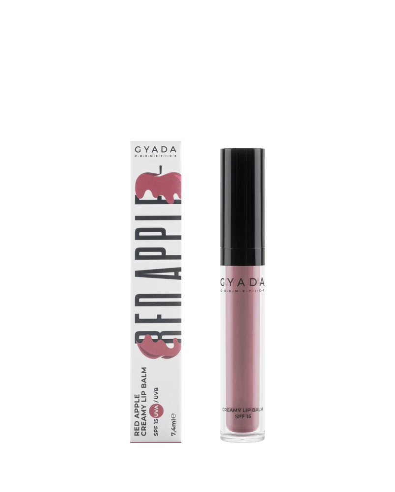 Gyada Cosmetics-Red Apple Creamy Lip Balm SPF15 – 02 Royal Gala