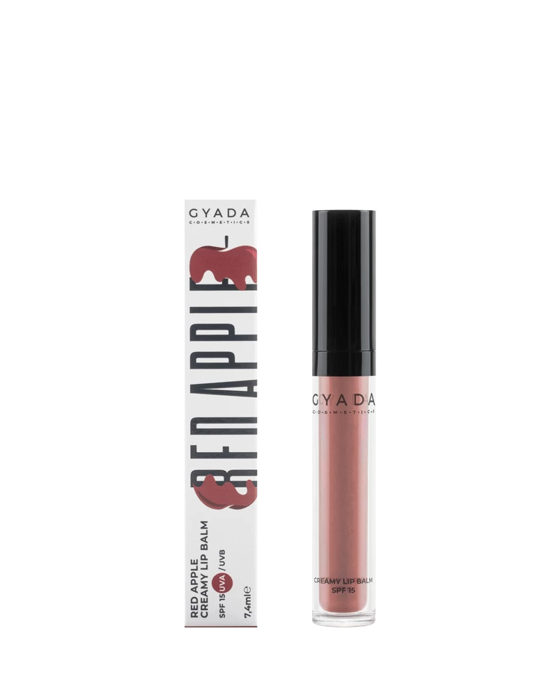 Gyada Cosmetics-Red Apple Creamy Lip Balm SPF15 – 05 Red Delicious