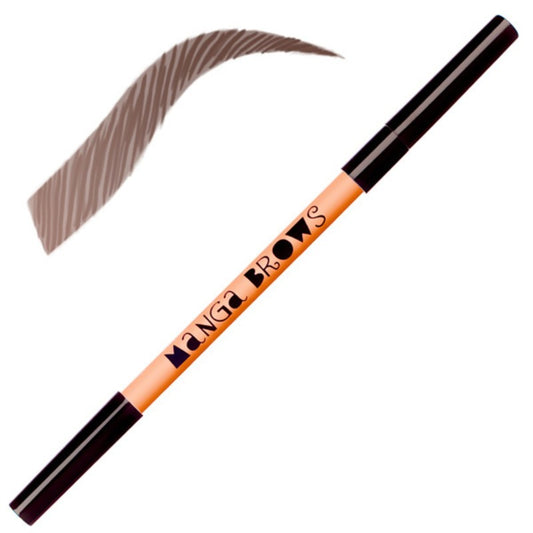 Matita sopracciglia doppia punta - Rich brown & black brown