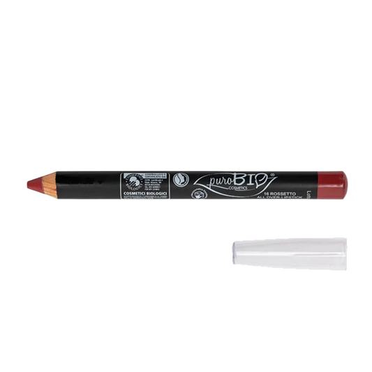Puro Bio-Matitoni Rossetto-Rosso pompeiano 16