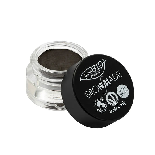 Puro Bio-BrowMade – Pasta per Sopracciglia-Carbone 04